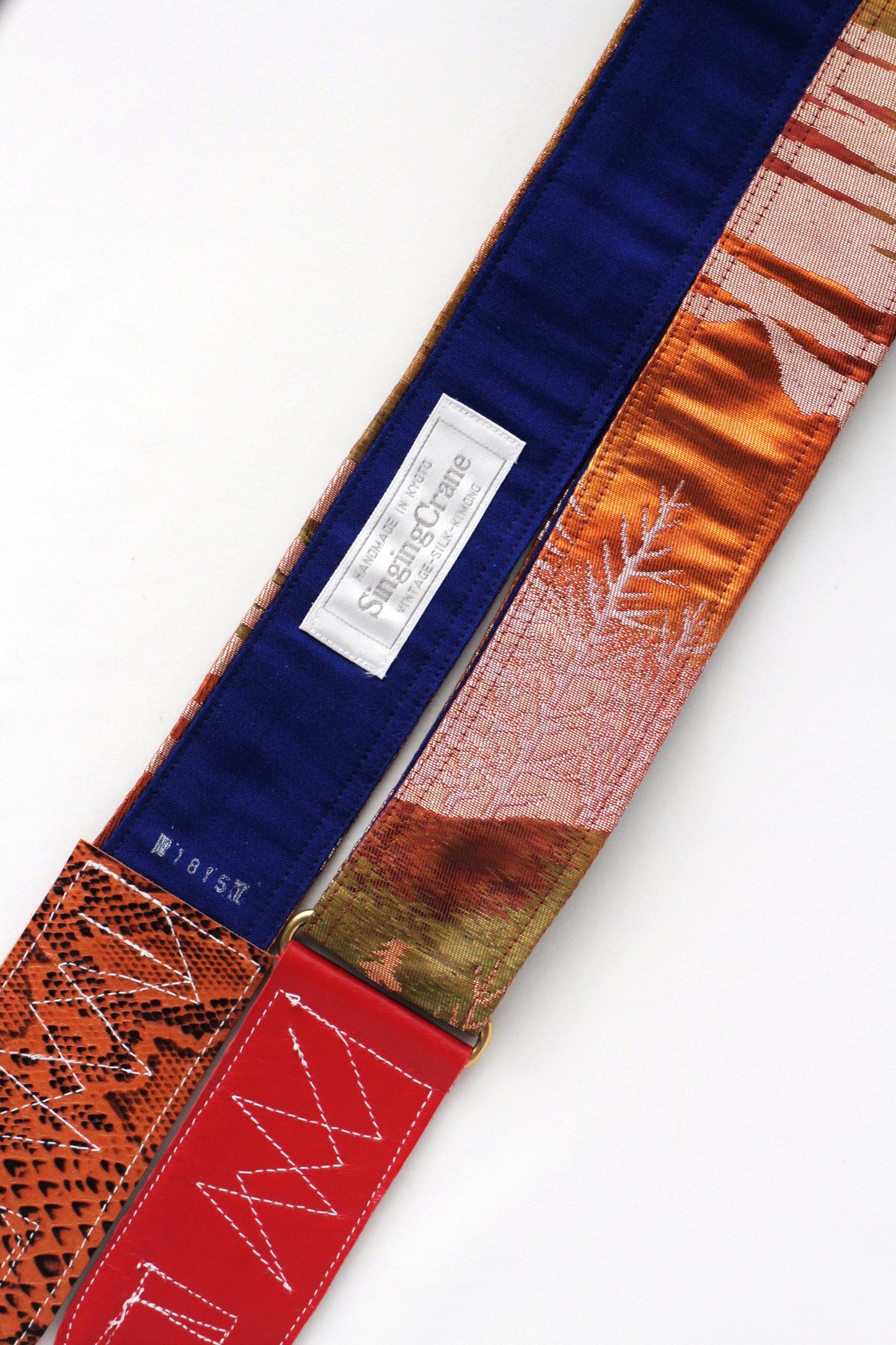 Singing Crane - Beautiful guitar strap - Kogare-bl (SC18151) 