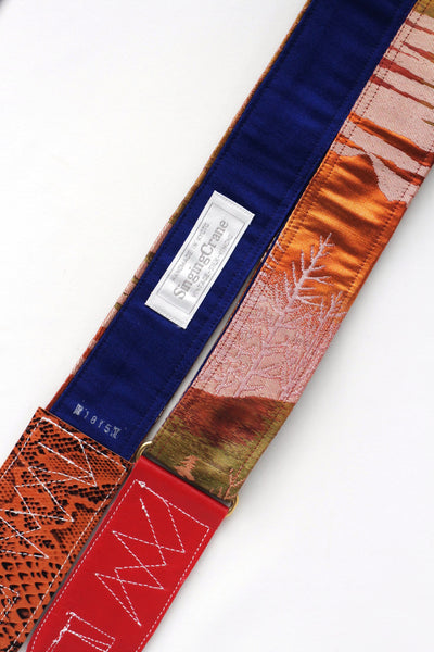 Singing Crane - Beautiful guitar strap - Kogare-bl (SC18151) 