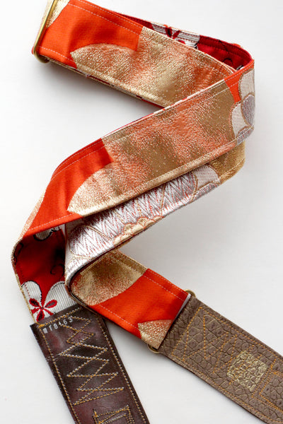 Singing Crane - Beautiful guitar strap - Kyouhi-rd (SC18163) 