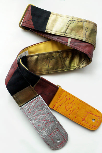 Singing Crane - Beautiful guitar strap - Sensai-yl (SC18181) 