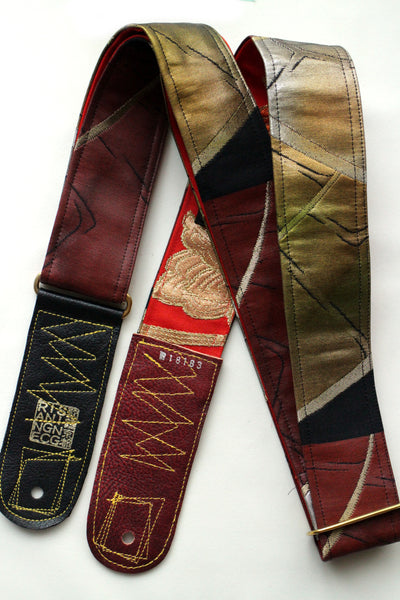 Singing Crane - Beautiful guitar strap - Sensai-rd (SC18183) 