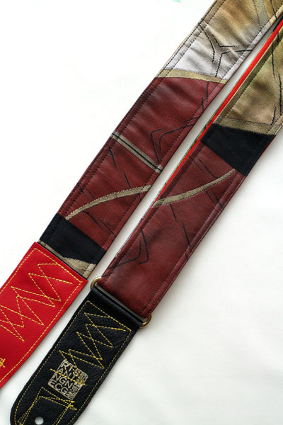 Singing Crane - Beautiful guitar strap - Sensai-rd (SC18183) 