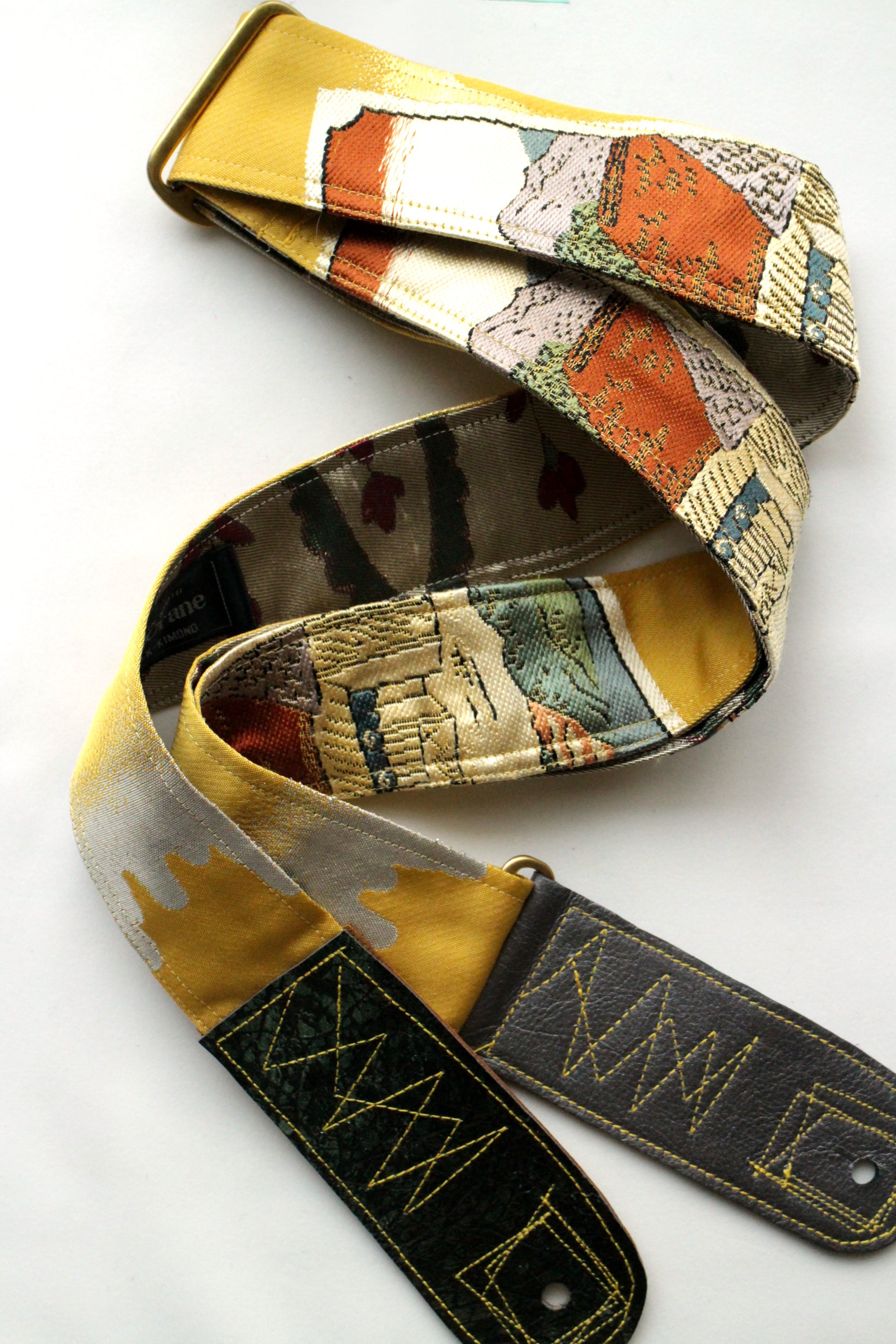 Singing Crane - Beautiful guitar strap - Kanaria-bg (SC18191) 