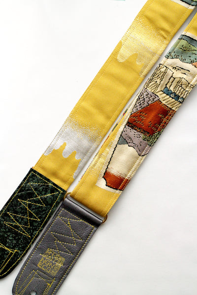 Singing Crane - Beautiful guitar strap - Kanaria-bg (SC18191) 