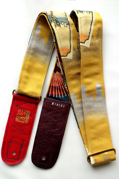 Singing Crane - Beautiful guitar strap - Kanaria-um (SC18193) 