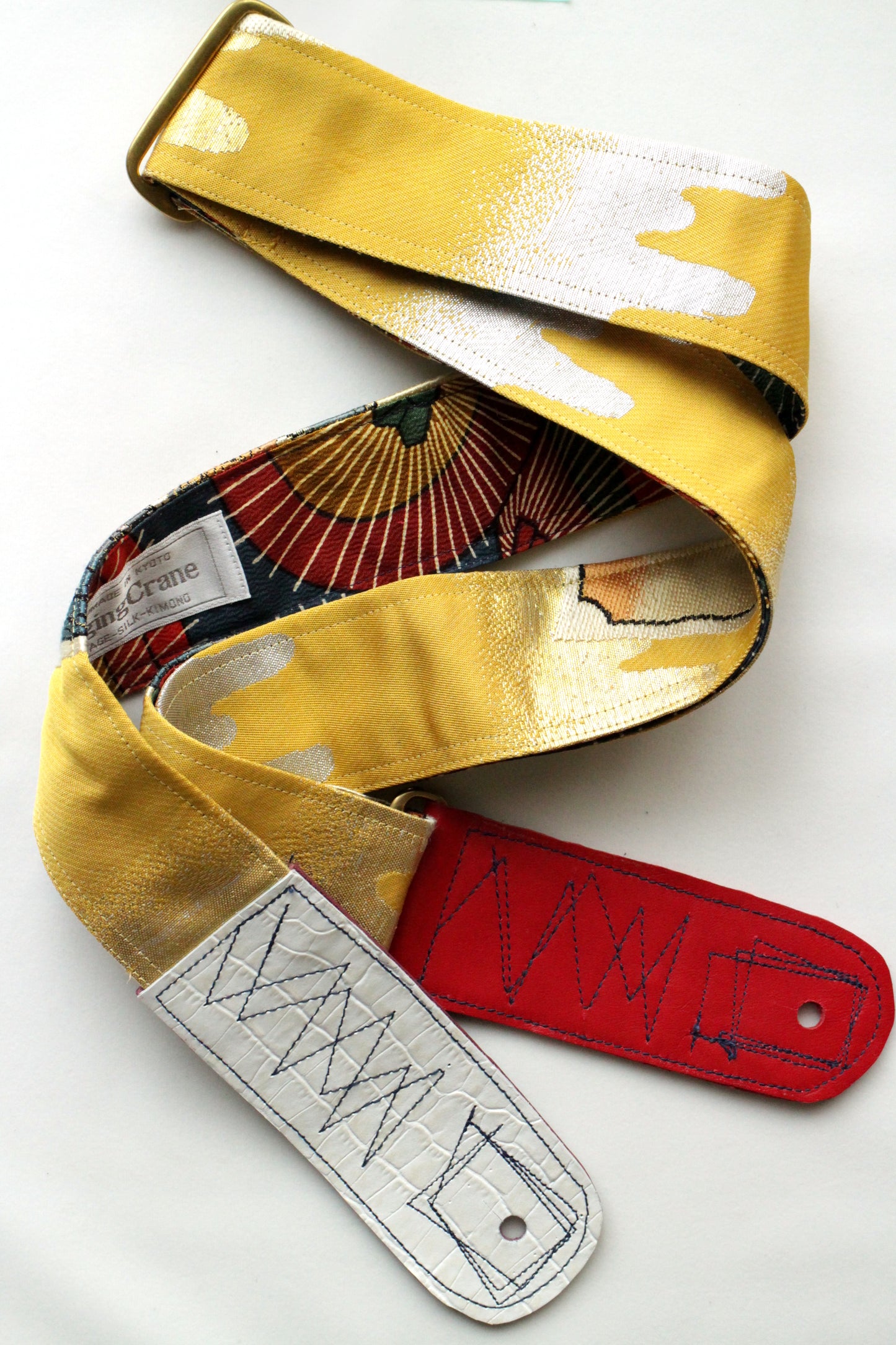 Singing Crane - Beautiful guitar strap - Kanaria-um (SC18193) 