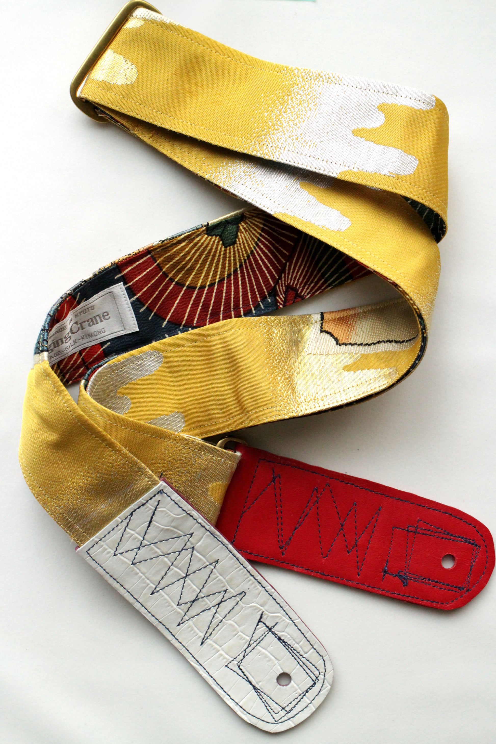 Singing Crane - Beautiful guitar strap - Kanaria-um (SC18193) 