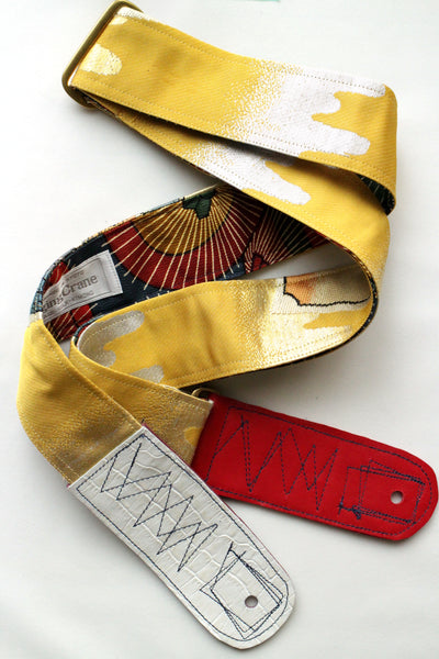 Singing Crane - Beautiful guitar strap - Kanaria-um (SC18193) 