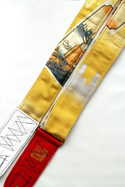 Singing Crane - Beautiful guitar strap - Kanaria-um (SC18193) 