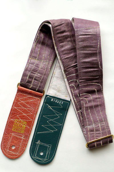 Singing Crane - Beautiful guitar strap - Botannezu-ps (SC18201) 