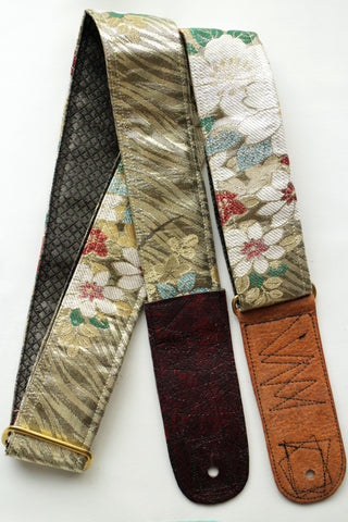 Singing Crane - Beautiful guitar strap - Ruri-bk (SC18212) 