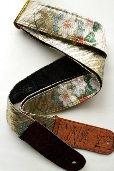 Singing Crane - Beautiful guitar strap - Ruri-bk (SC18212) 