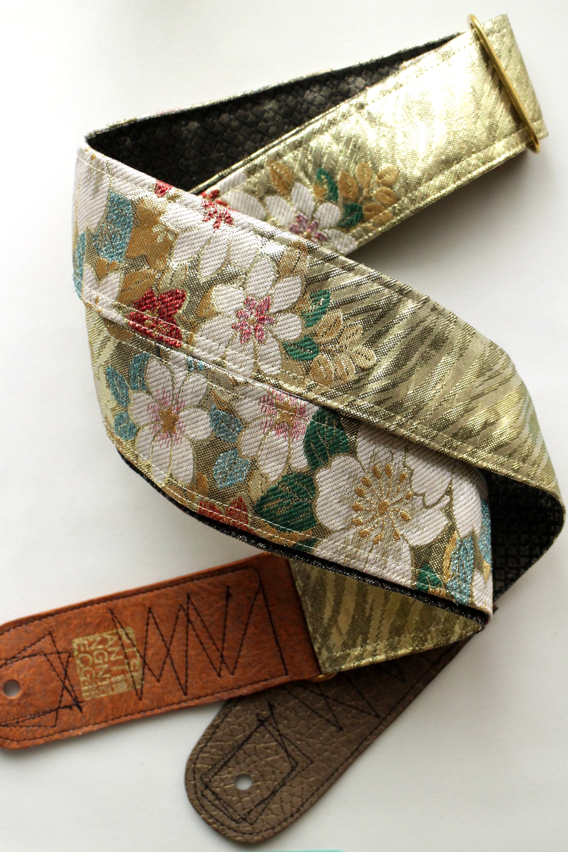 Singing Crane - Beautiful guitar strap - Ruri-bk (SC18212) 