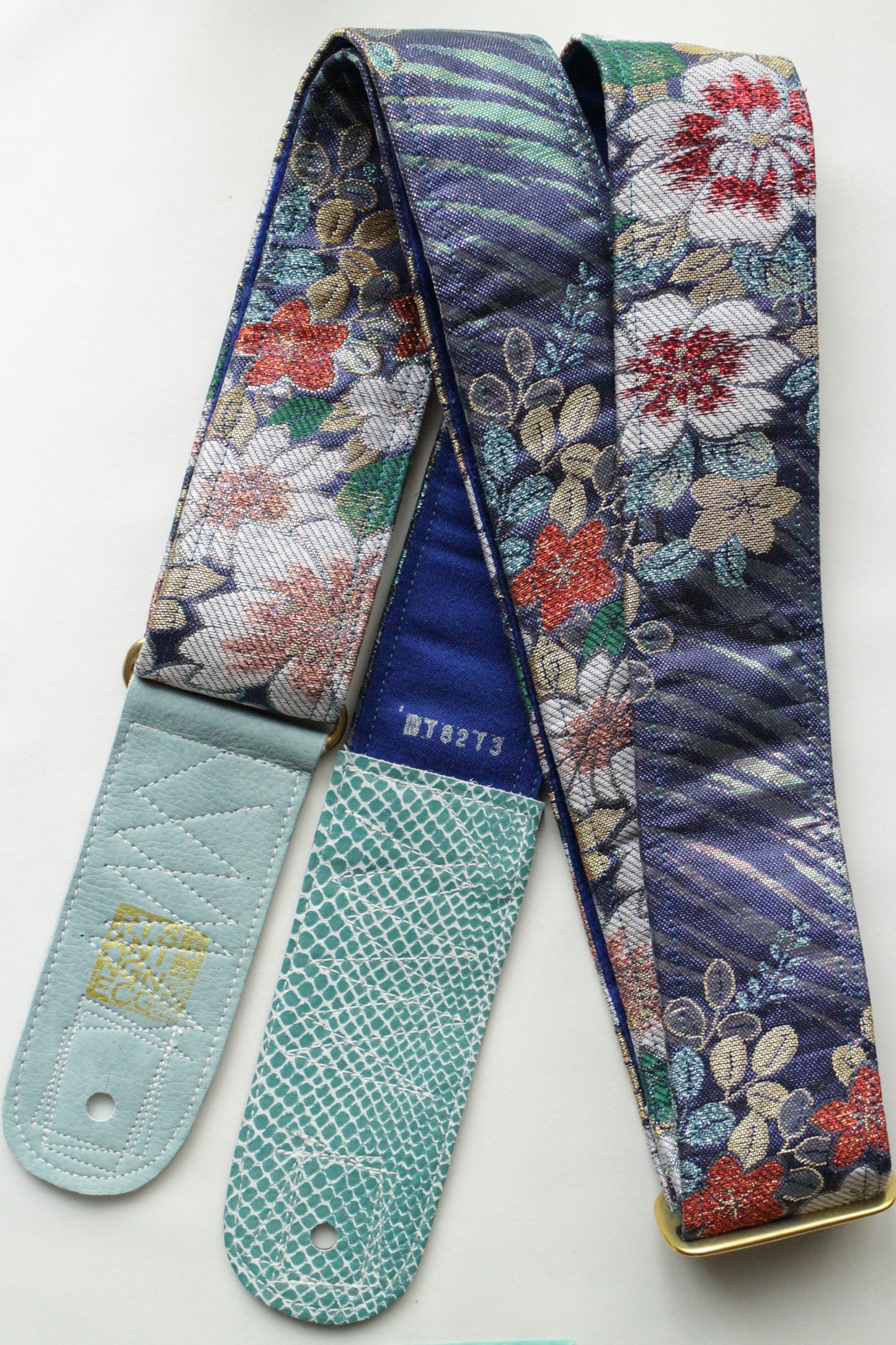 Singing Crane - Beautiful guitar strap - Ruri-bl (SC18213) 