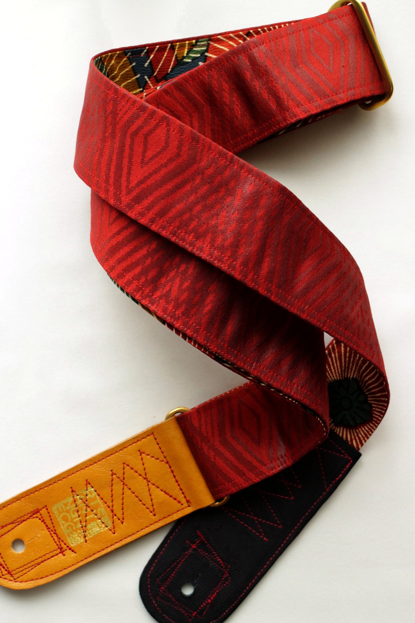 Singing Crane - Beautiful guitar strap - Shuan-um (SC18222) 