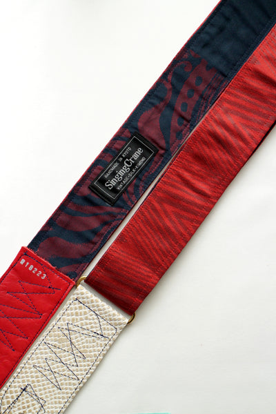 Singing Crane - Beautiful guitar strap - Shuan-nv (SC18223) 