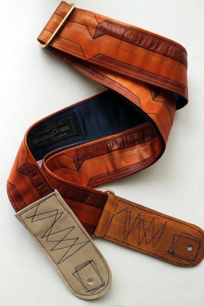 Singing Crane - Beautiful guitar strap - Niiro-nv (SC18241) 
