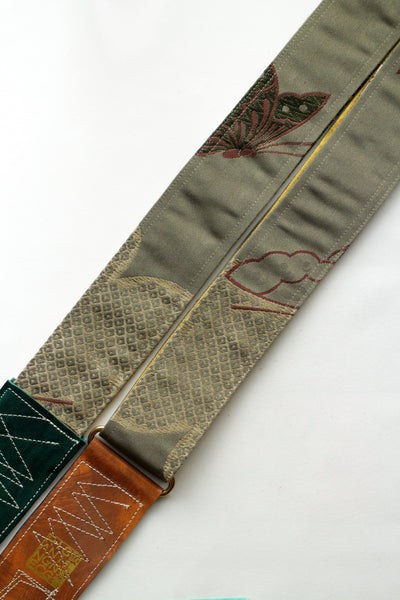 Singing Crane - Beautiful guitar strap - Baiko-yl (SC18252) 