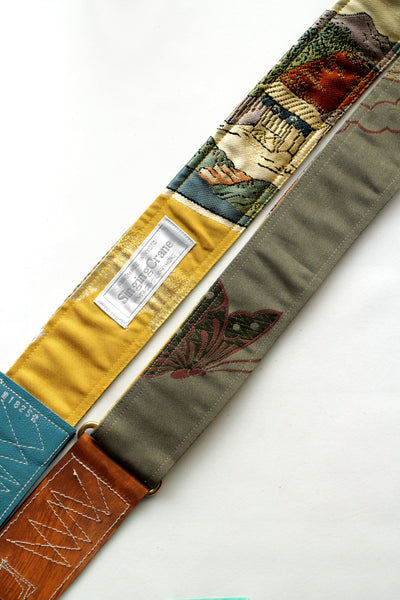 Singing Crane - Beautiful guitar strap - Baiko-yl (SC18252) 