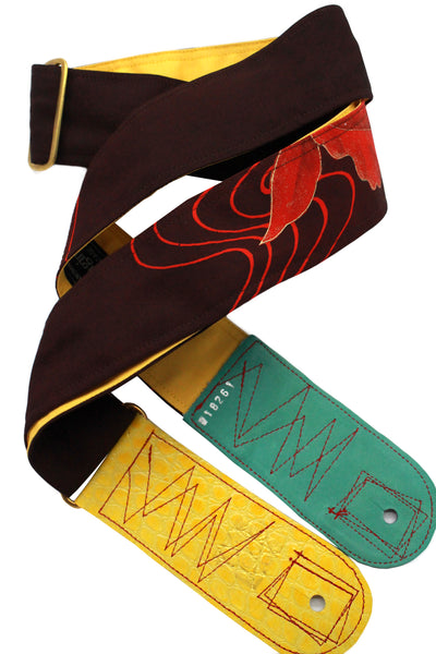 Singing Crane - Beautiful guitar strap - SC18261 