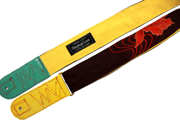 Singing Crane - Beautiful guitar strap - SC18261 