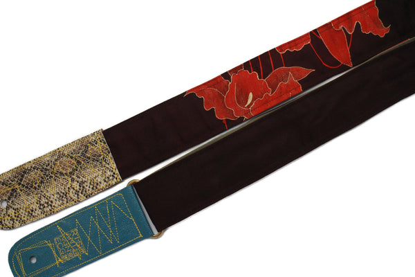 Singing Crane - Beautiful guitar strap - SC18263 