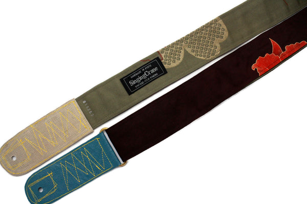 Singing Crane - Beautiful guitar strap - SC18263 