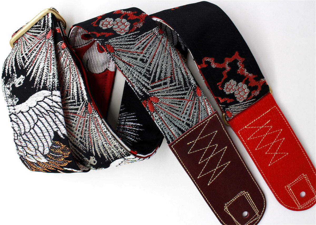 Singing Crane - Beautiful guitar strap - SC519082 