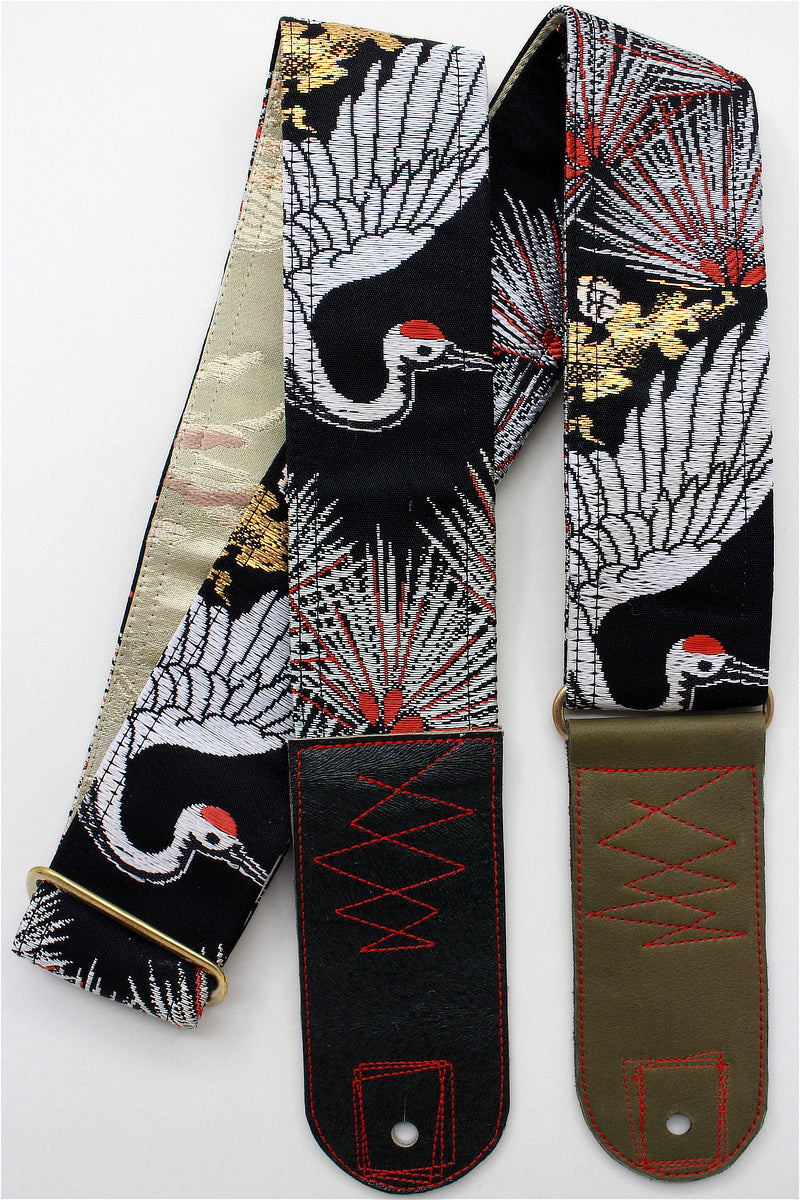 Singing Crane - Beautiful guitar strap - SC519082 