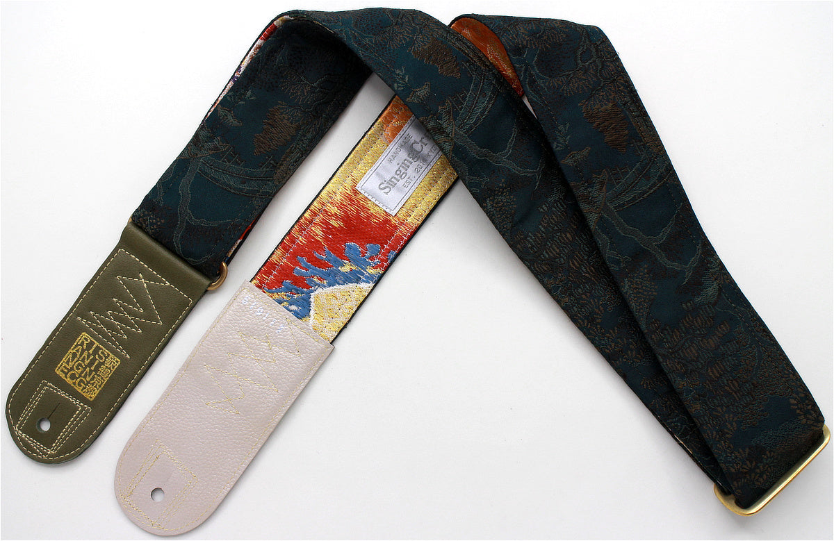 Singing Crane - Beautiful guitar strap - SC519111 