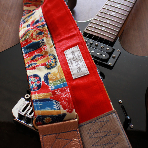 Singing Crane - Beautiful guitar strap - SC519232 