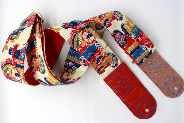 Singing Crane - Beautiful guitar strap - SC519232 