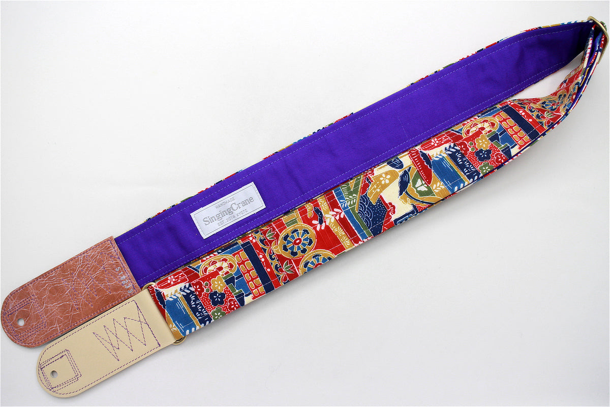 Singing Crane - Beautiful guitar strap - SC519233 