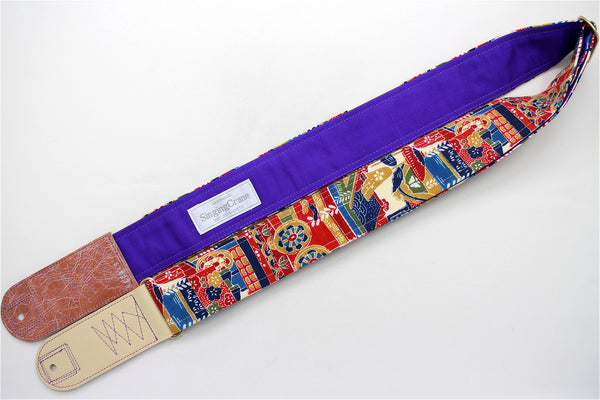 Singing Crane - Beautiful guitar strap - SC519233 
