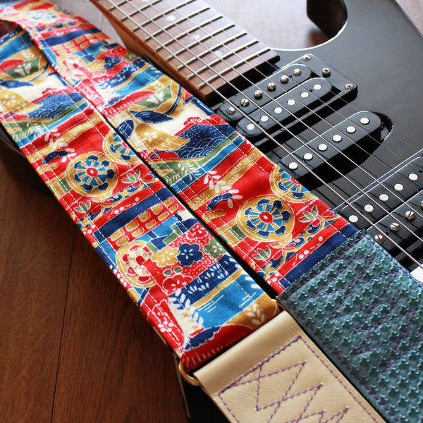 Singing Crane - Beautiful guitar strap - SC519233 