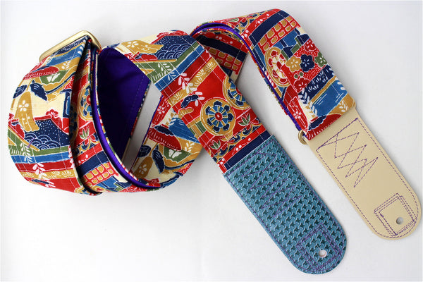 Singing Crane - Beautiful guitar strap - SC519233 