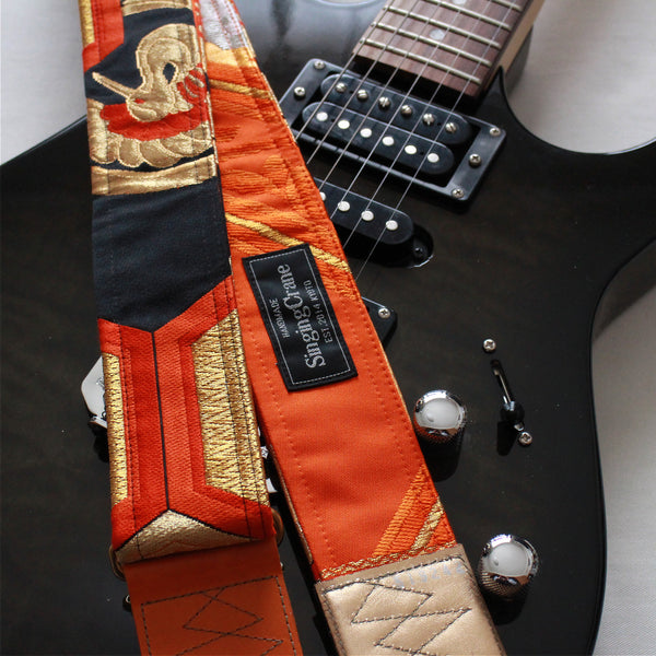 Singing Crane - Beautiful guitar strap - SC519242 