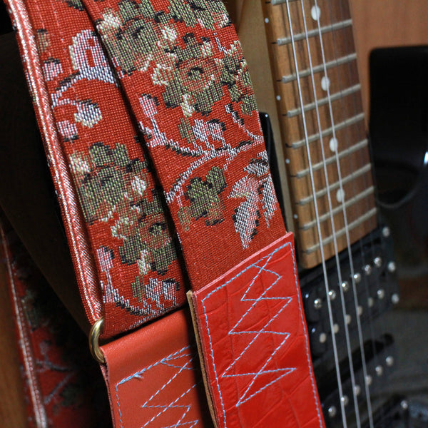 Singing Crane - Beautiful guitar strap - SC519252 