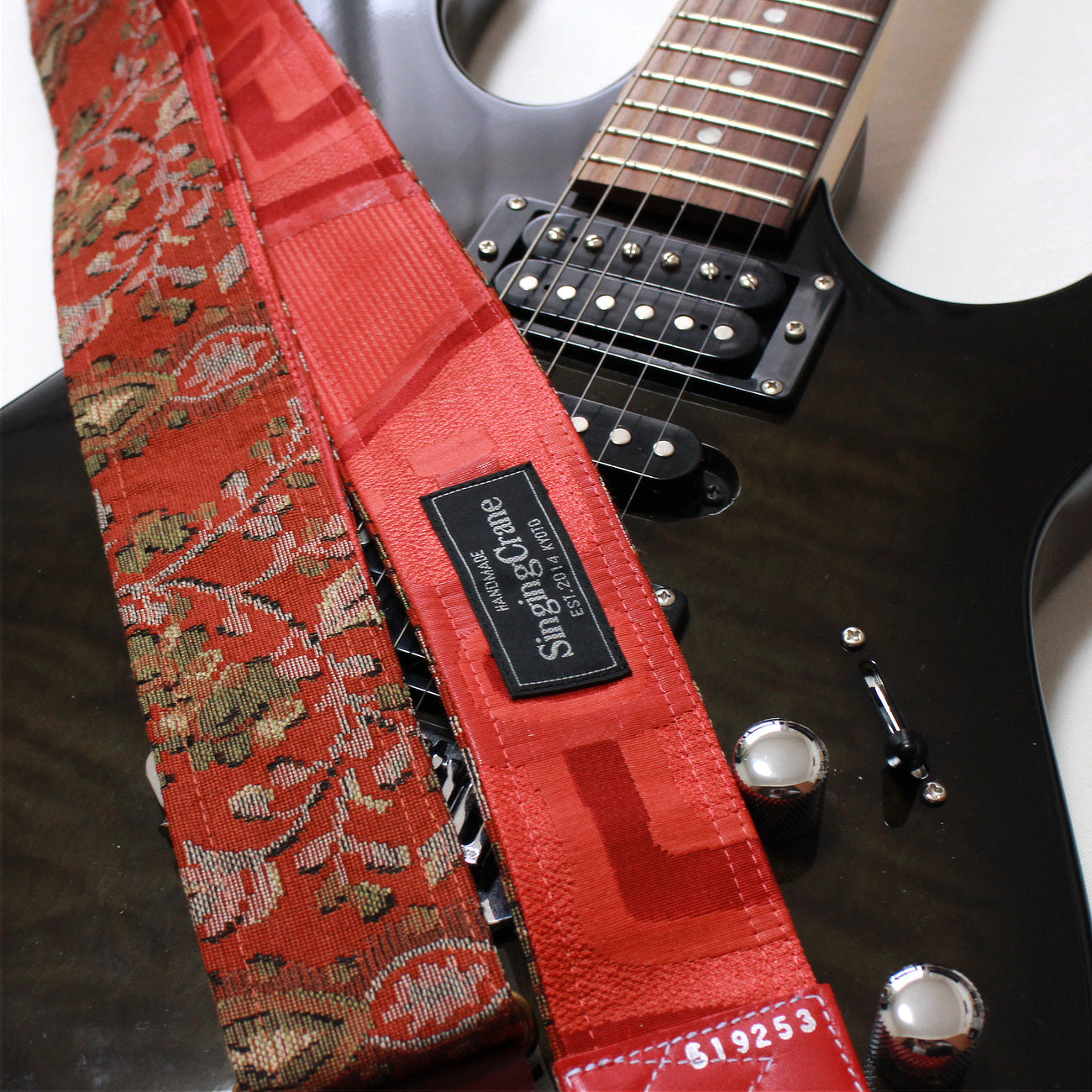 Singing Crane - Beautiful guitar strap - SC519253 