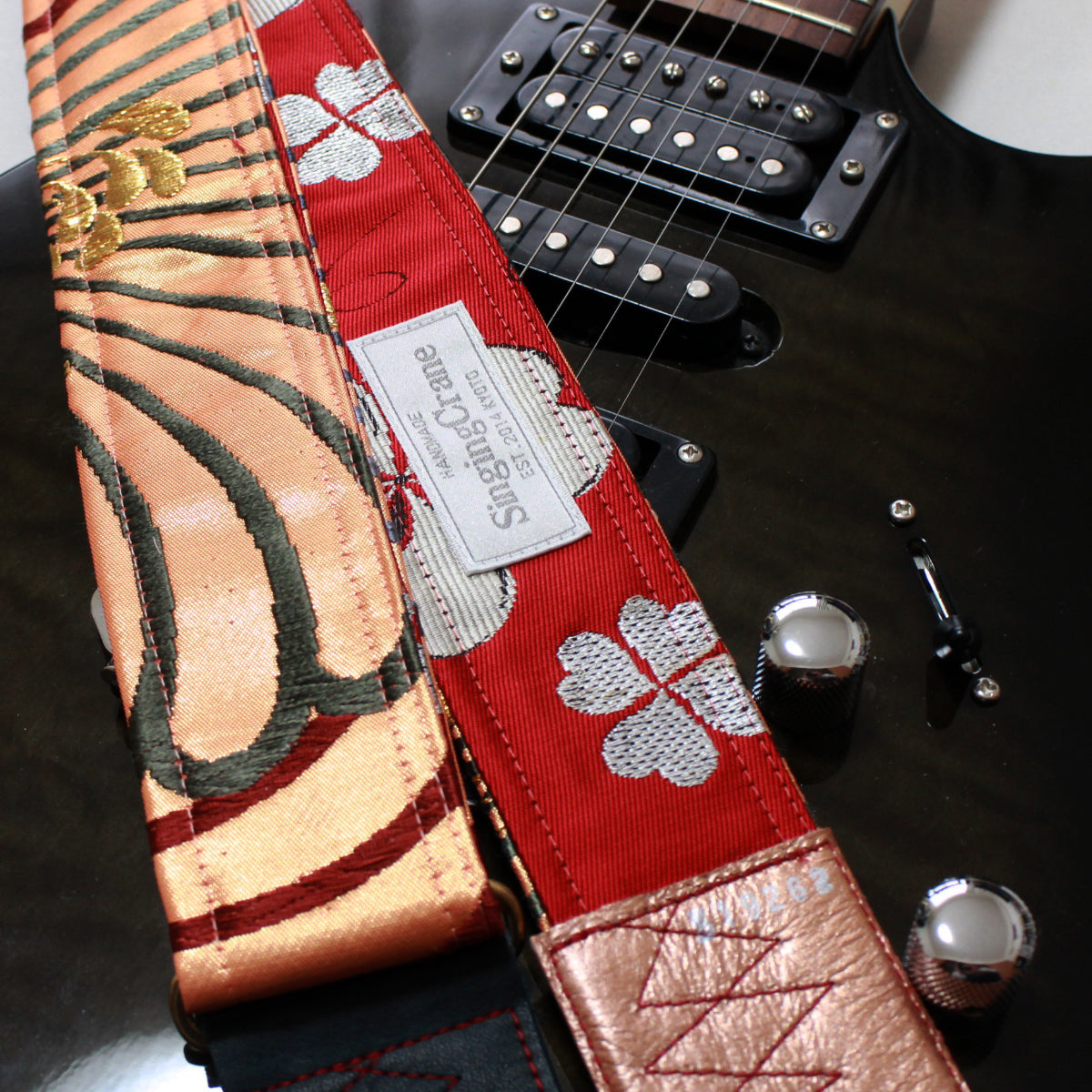 Singing Crane - Beautiful guitar strap - SC519262 