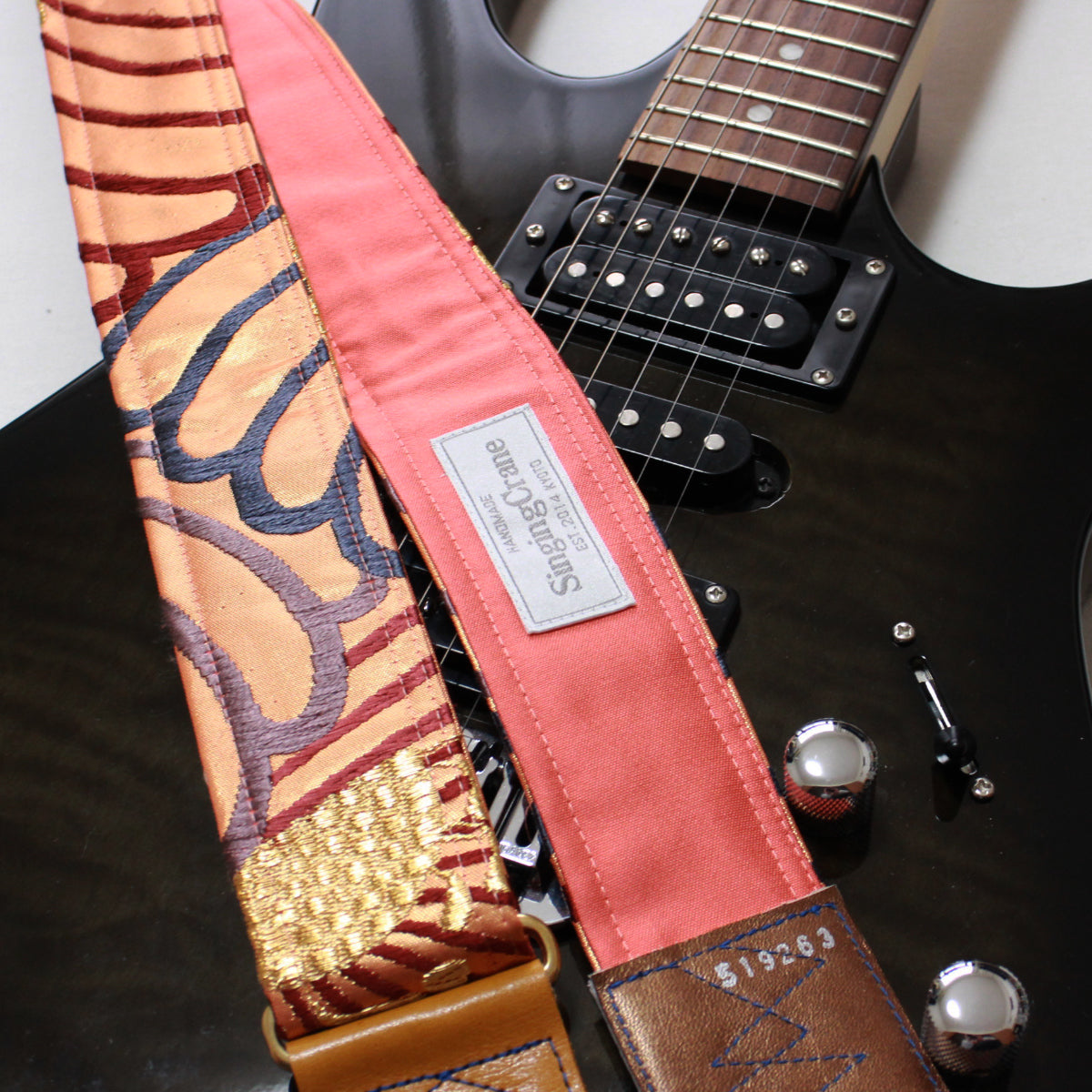 Singing Crane - Beautiful guitar strap - SC519263 