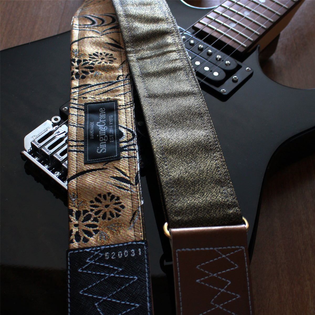 Singing Crane - Beautiful guitar strap - SC520031 