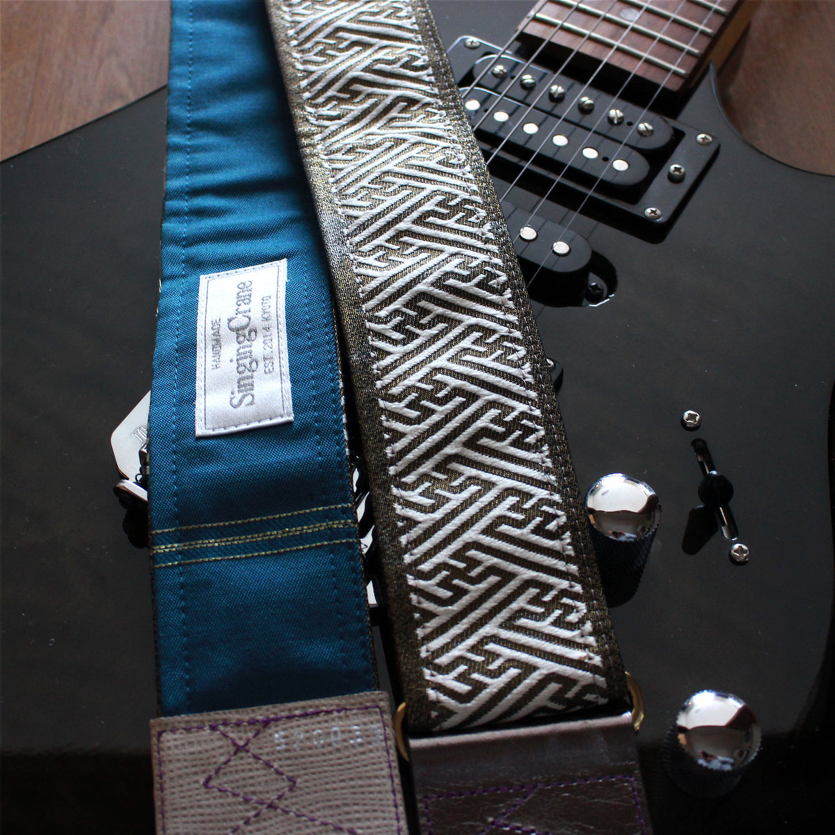 Singing Crane - Beautiful guitar strap - SC520033 