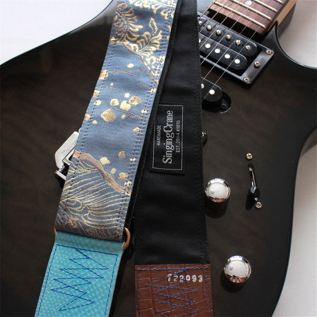 Unique and beautiful guitar strap [SC722022] - hand made in Japan – Singing  Crane