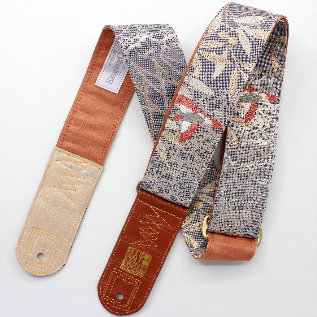 Unique and beautiful guitar strap [SC722022] - hand made in Japan – Singing  Crane