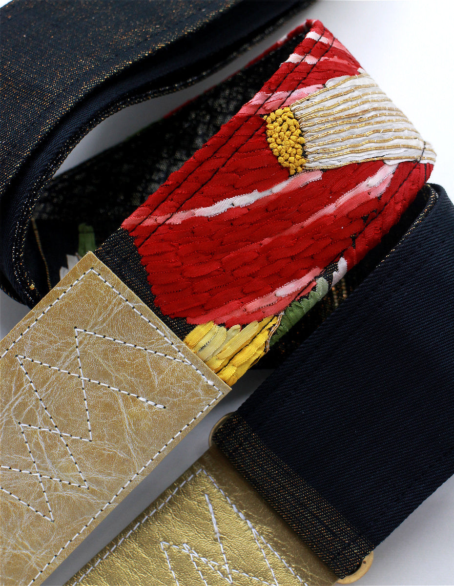 Singing Crane - Beautiful guitar strap - SC819111 