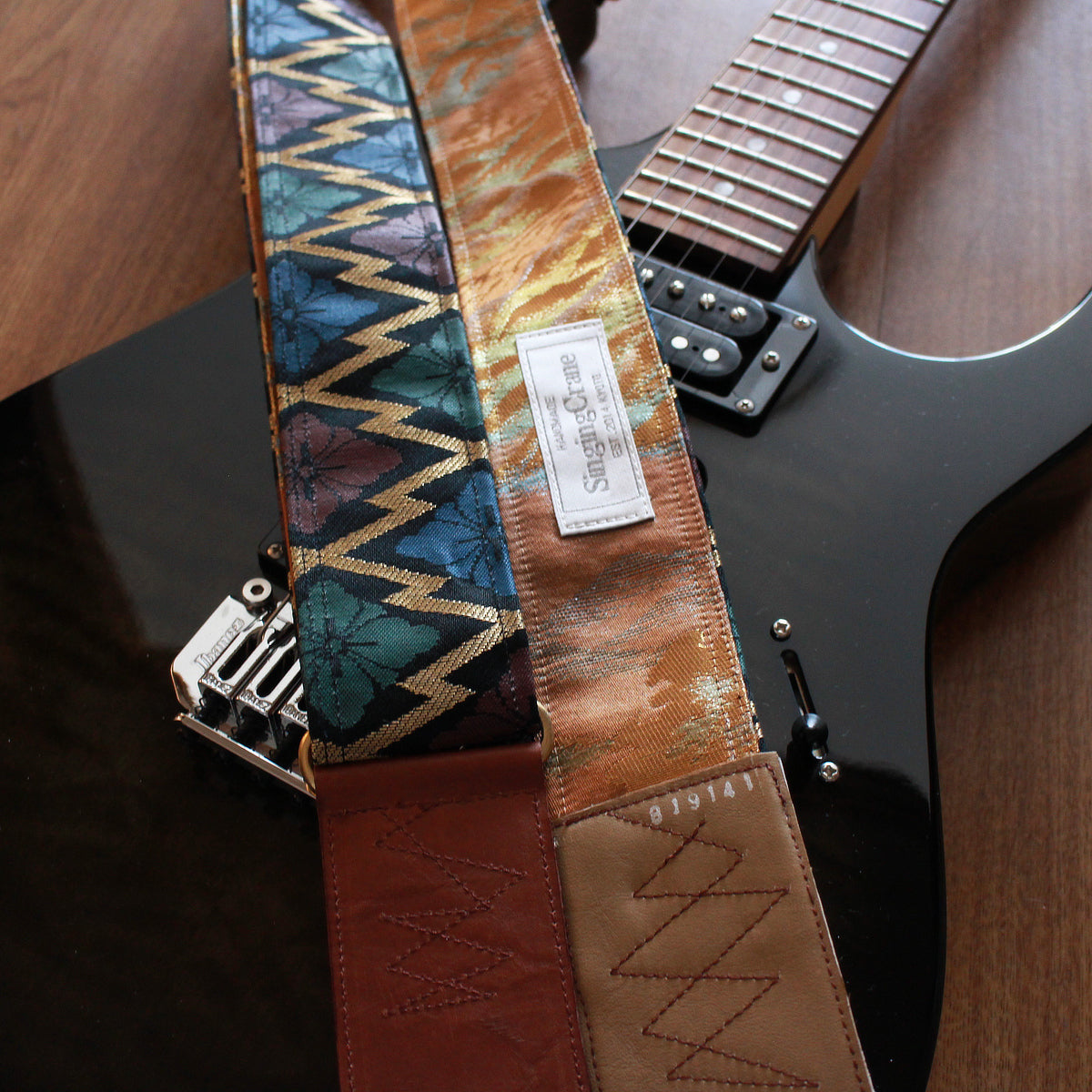 Singing Crane - Beautiful guitar strap - SC819141 