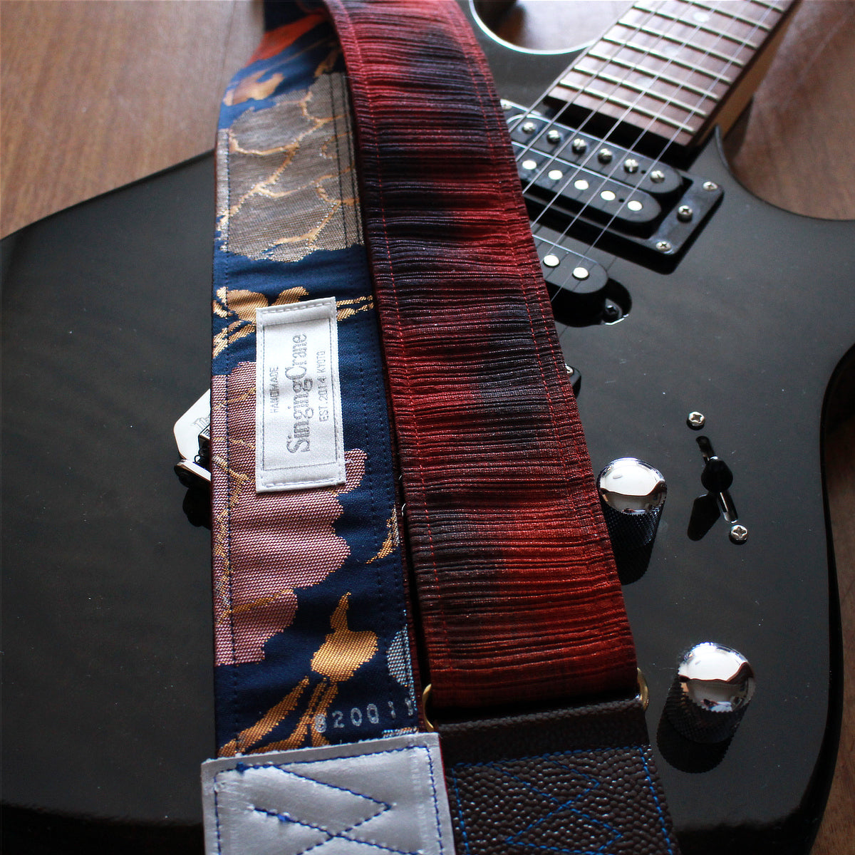 Singing Crane - Beautiful guitar strap - SC820011 