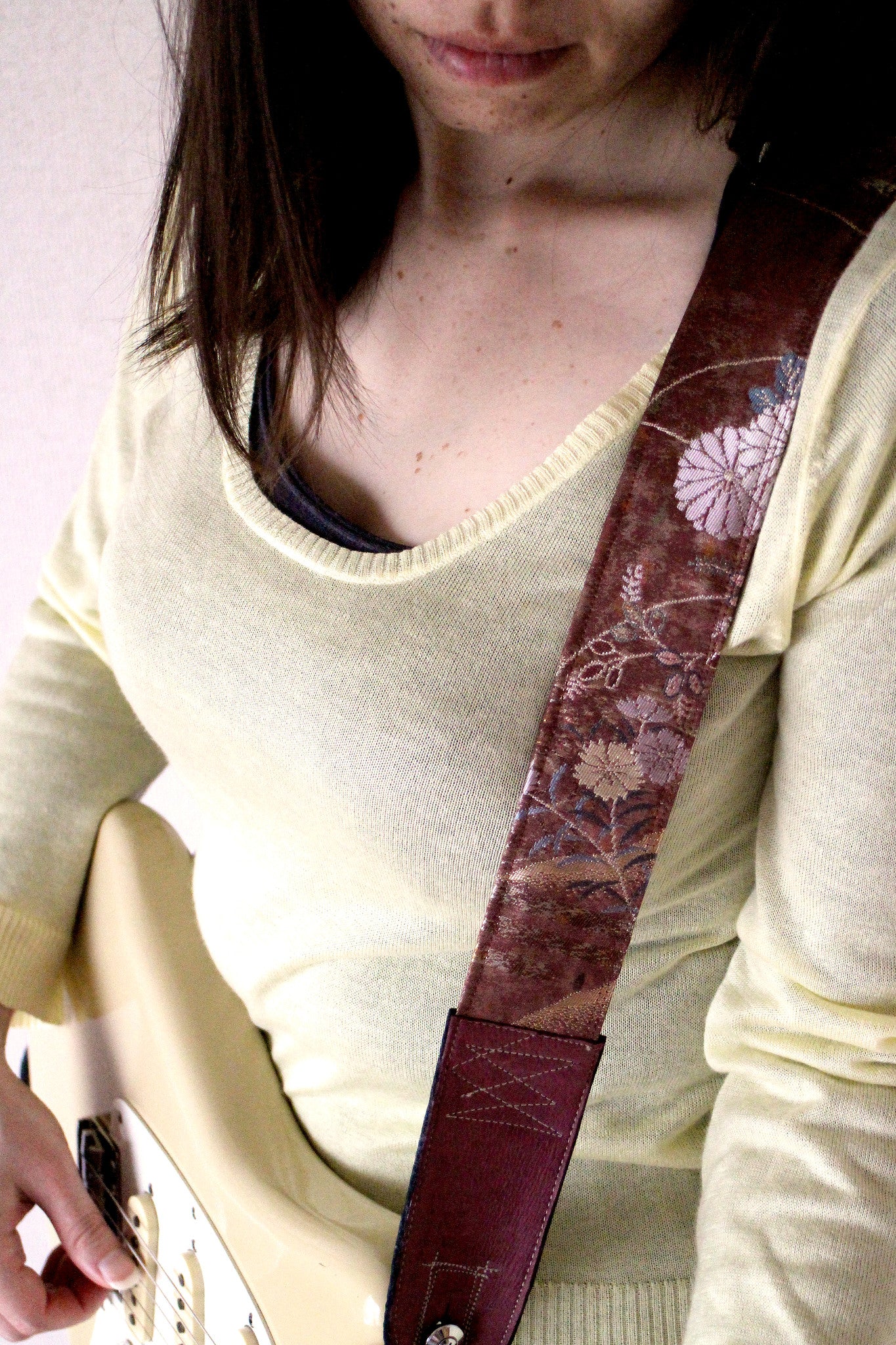 Singing Crane - Beautiful guitar strap - SC103115 : Fuji-original 