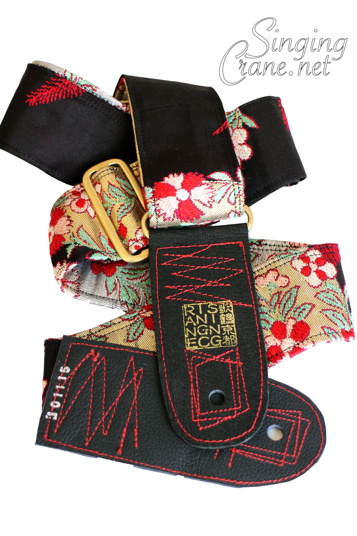 Singing Crane - Beautiful guitar strap - SC101115 : Roiro-original [only available on Reverb] 